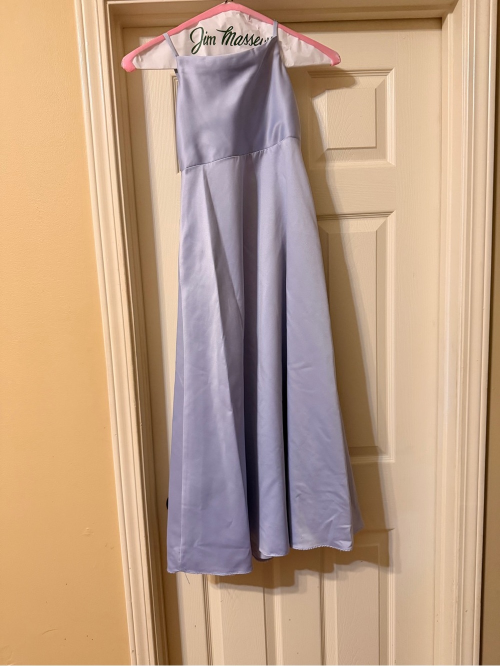 Azazie Lilac Satin Formal Girls Dress